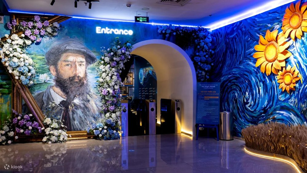 Triển Lãm Tranh Van Gogh & Monet Tại Gigamall