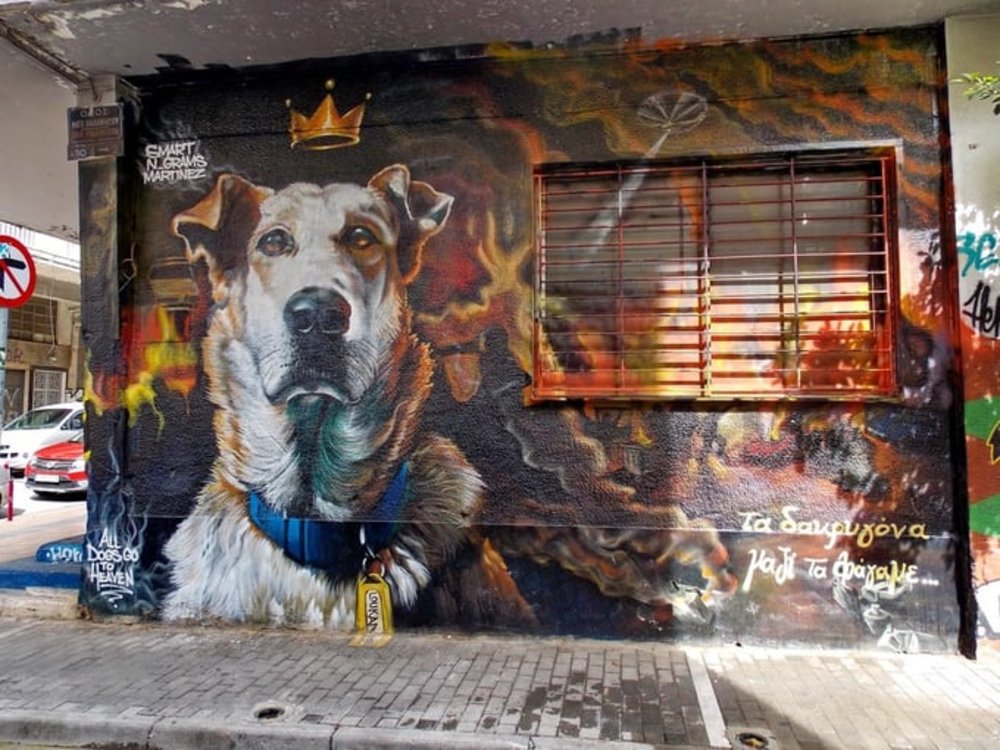 Khám Phá Nghệ Thuật Đường Phố Tại Khu Psiri