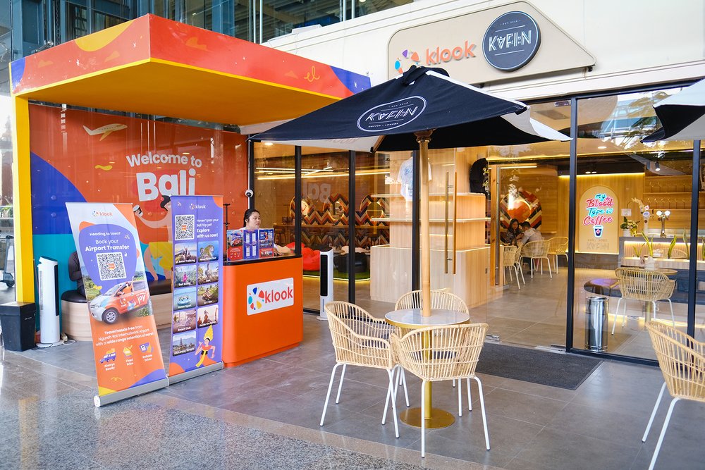 Look for the Klook meeting point at Bali Airport!