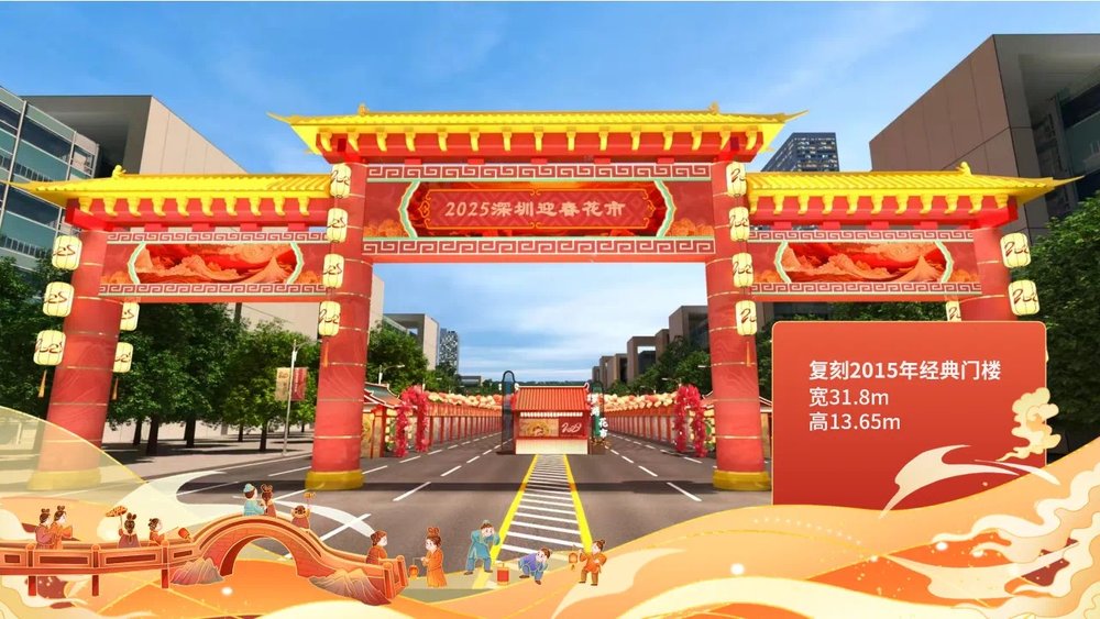 深圳新年好去處,深圳新年,愛國路迎春花市