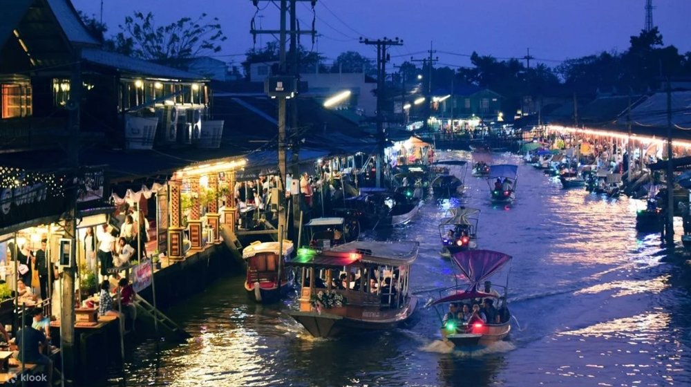 安帕瓦水上市場 景緻