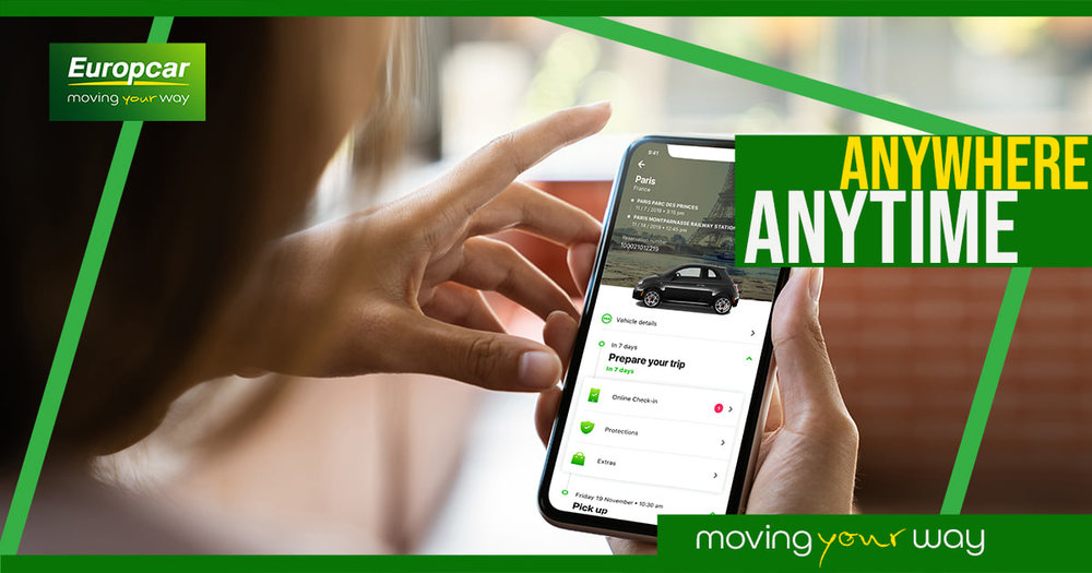 Europcar Stock Image 4 Online Checkin