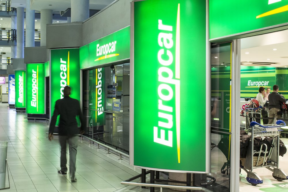 Europcar Stock Image 2 Shops Car Rental
