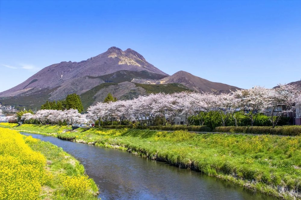 由布院大分河川