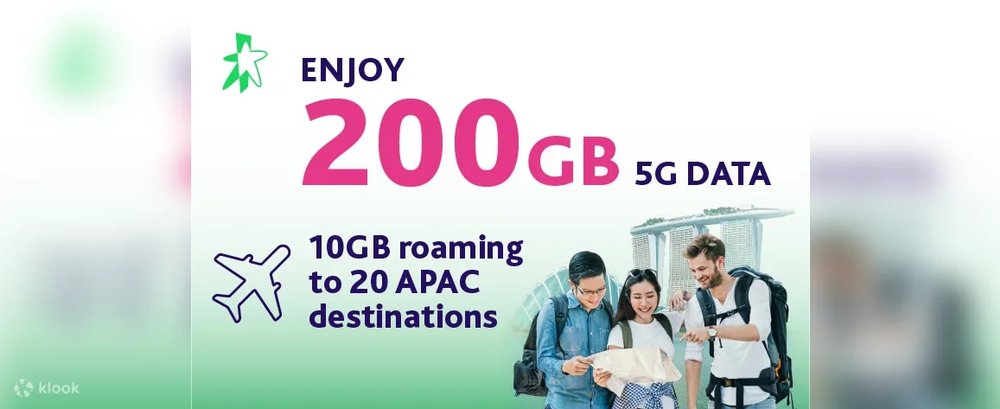  SIM Singapore 5G/4G Của Starhub