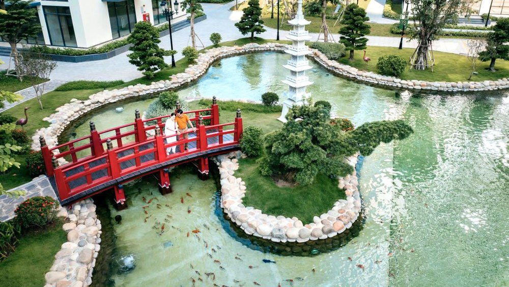 Dạo Bộ Thư Giãn Tại Vườn Nhật Bản Origami