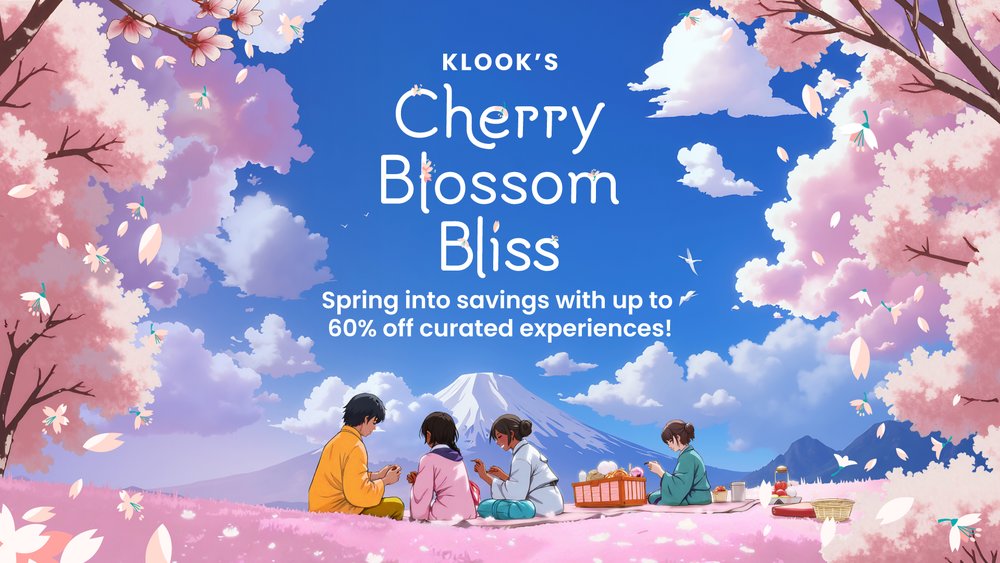 Klook CHerry Blossom Campaign