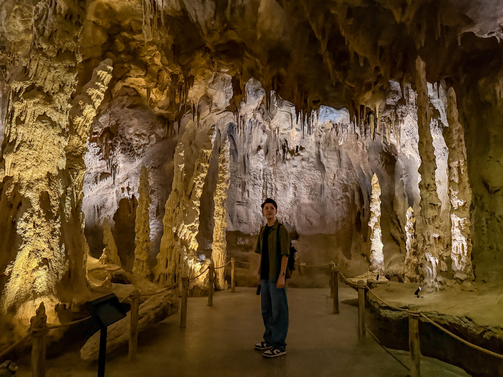 Mandai Rainforest Wild Asia - Visitor Walking through The Cavern