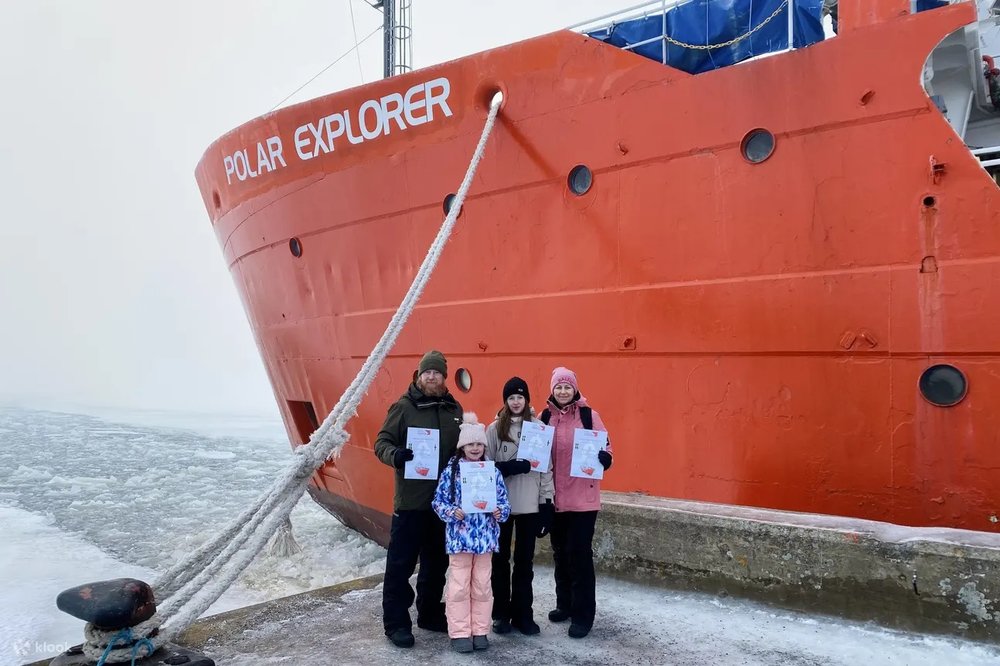 芬蘭破冰船 證書
