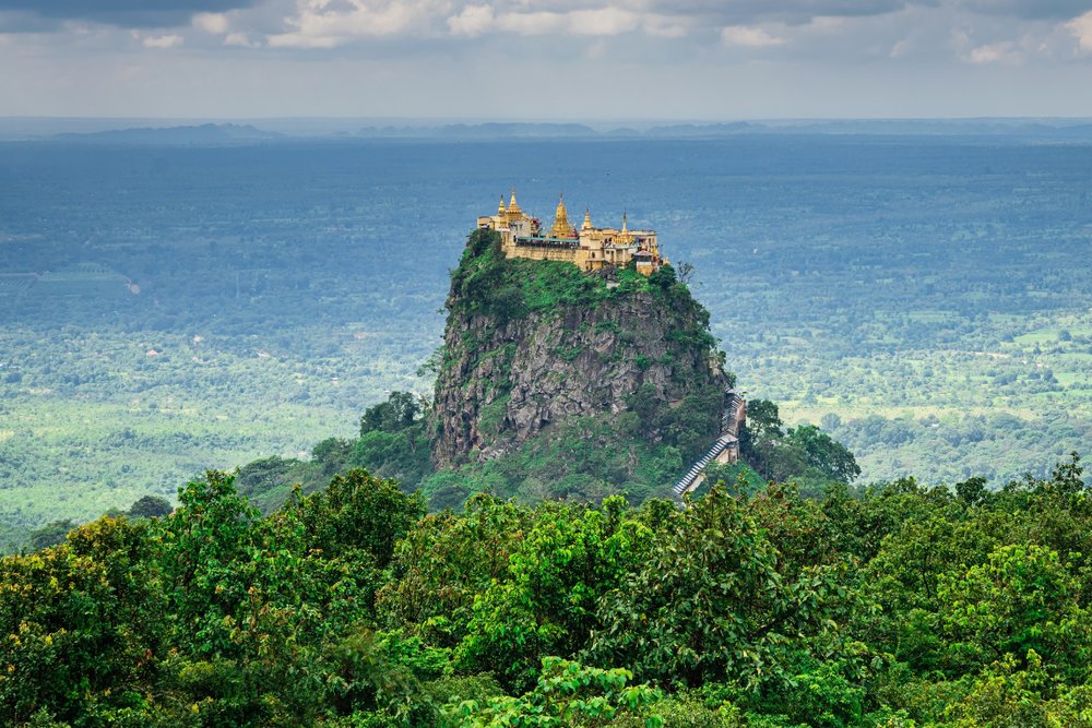 Tu viện Taung Kalat - Bagan