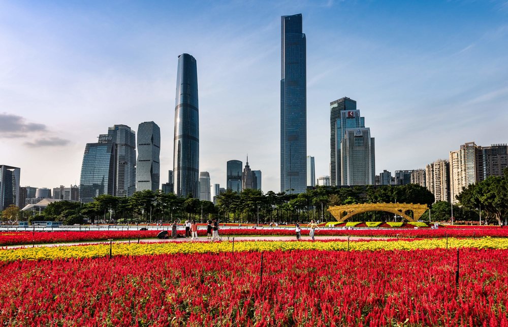 Ngày 2: Khám Phá Quảng Châu - Trần Gia Từ, Hội Trường Tưởng Niệm Tôn Trung Sơn, Công Viên Việt Tú, Chùa Lục Dung, Sông Châu Giang, Phố Đi Bộ Shangxiajiu