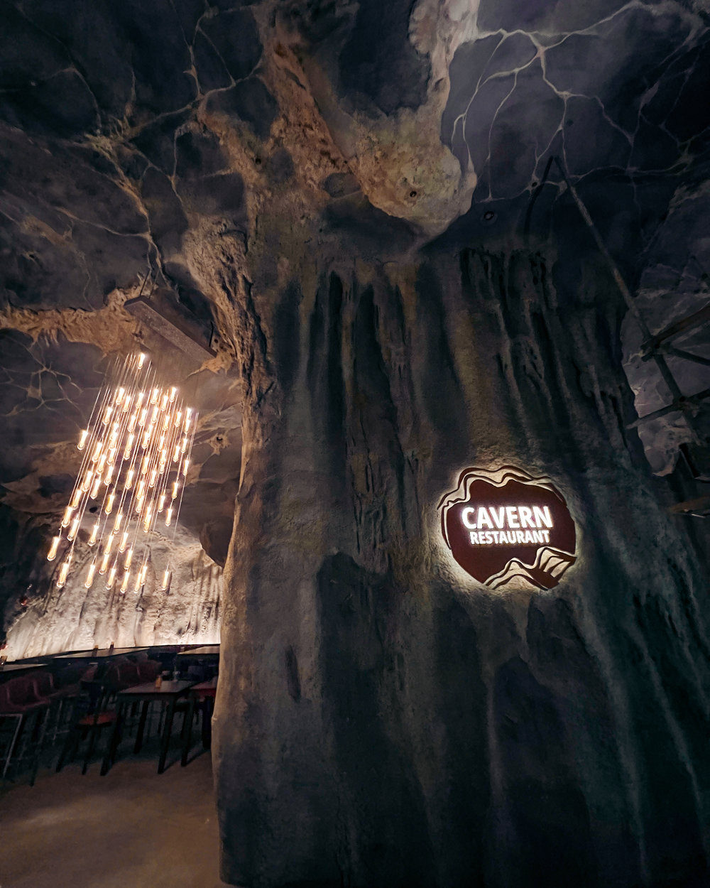 Mandai Singapore Rainforest Wild Asia - Cavern Restaurant