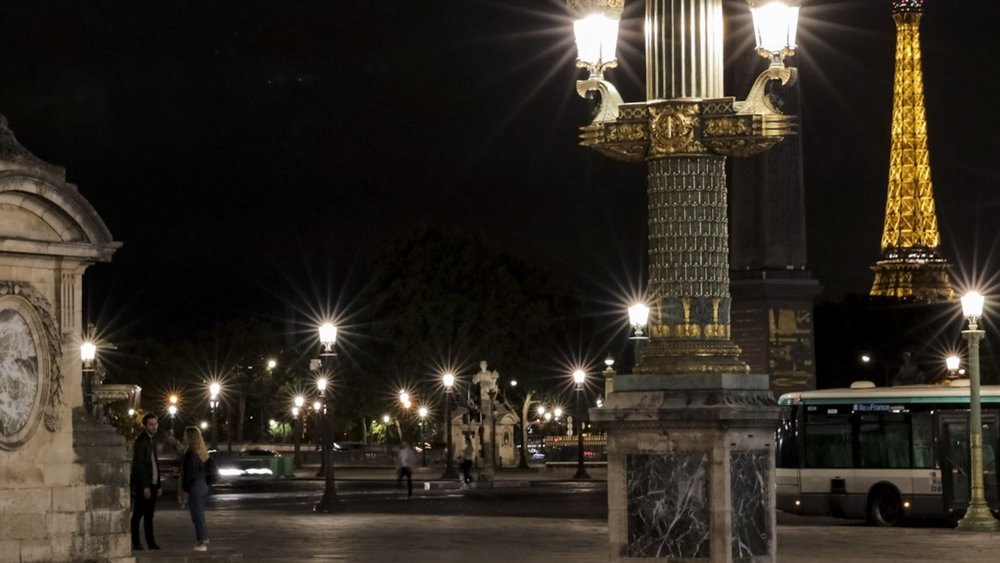 Paris at night
