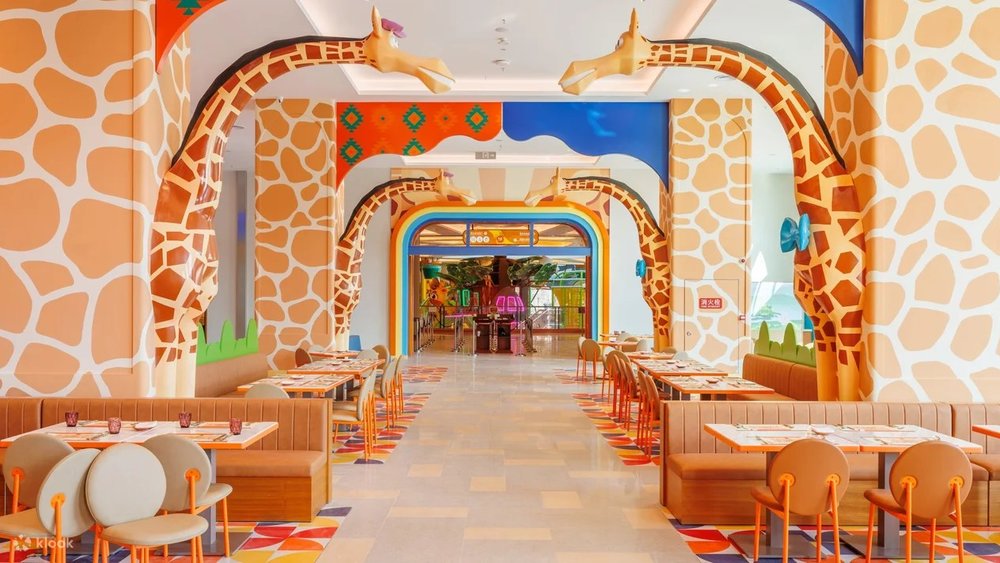 清遠長隆長頸鹿城堡酒店自助餐