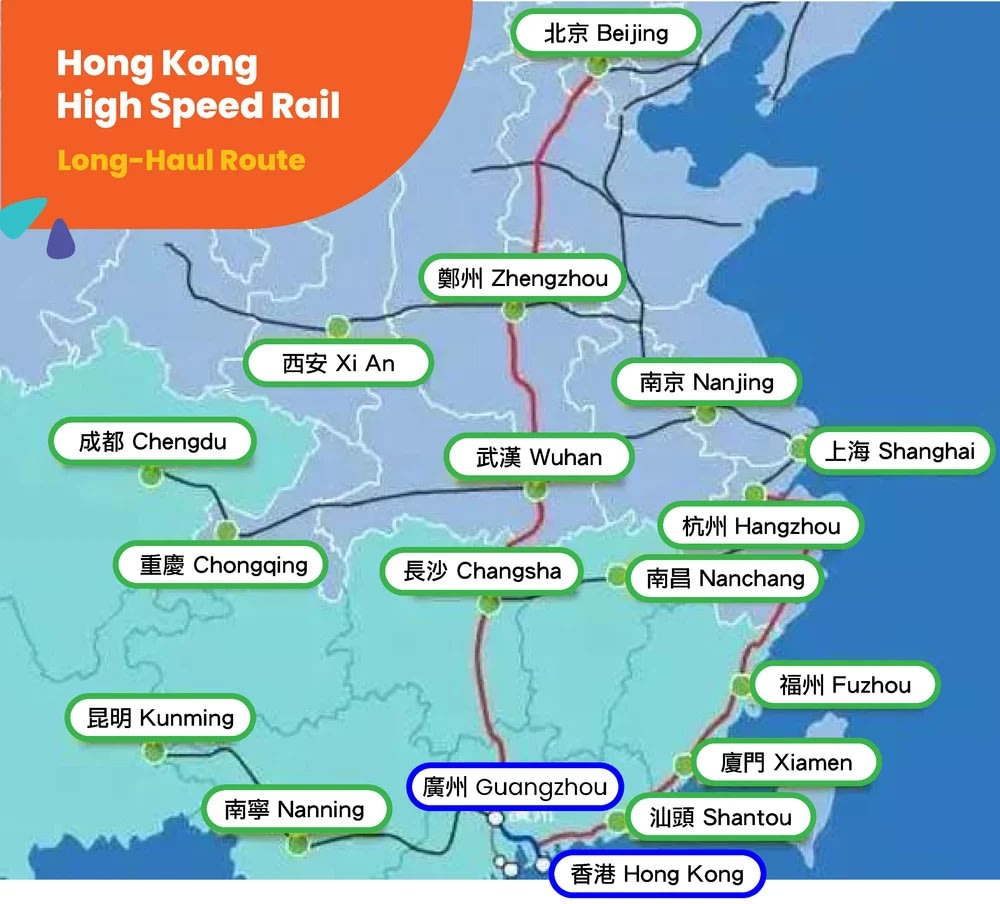 Tuyến Cao Tốc Đường Dài: Hạ Môn, Thượng Hải, Bắc Kinh