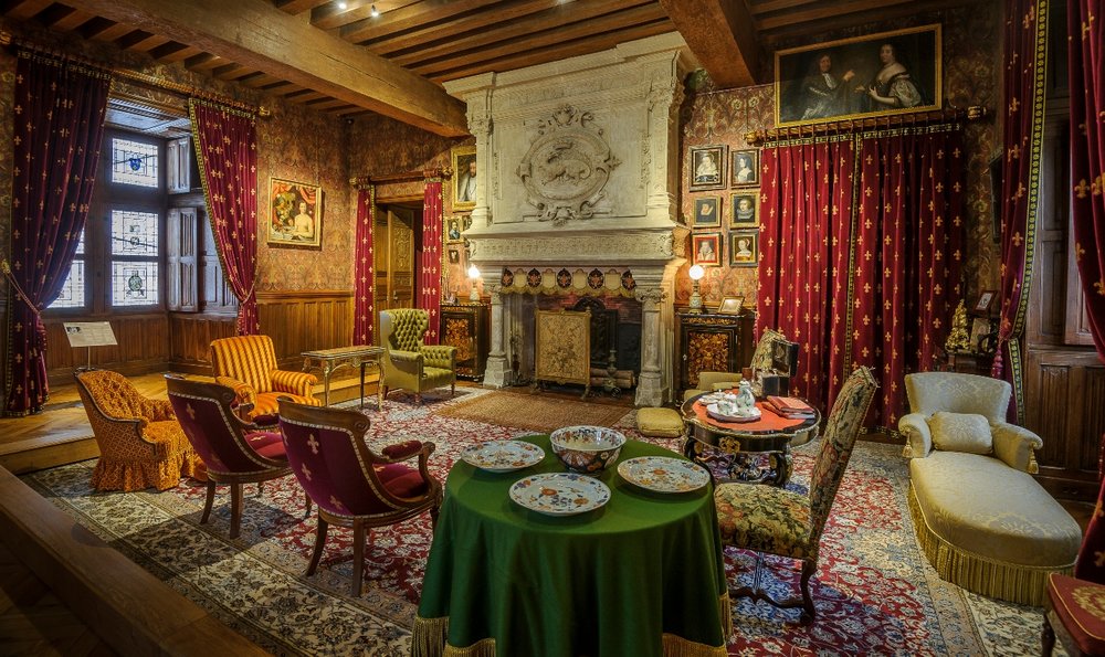 Château d'Azay-le-Rideau in Loire Valley