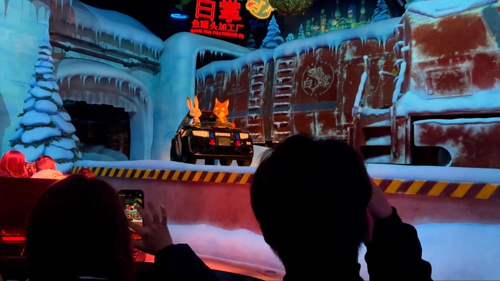 上海ディズニーランド アトラクション ズートピア：ホット・パースート