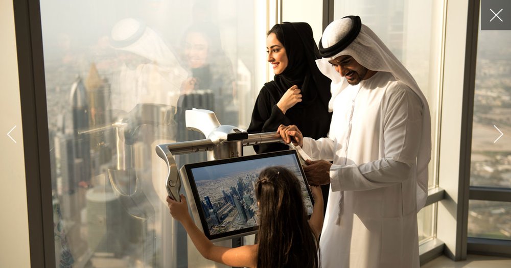 杜拜景點 #6 哈里發塔觀景台