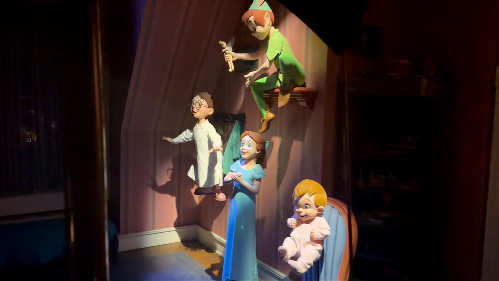 上海ディズニーランド　アトラクション　ピーターパン空の旅