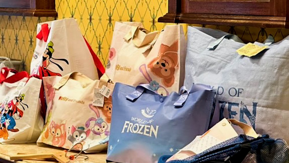 香港ディズニーランドに来たら絶対に買うべきグッズ　ショッピングバッグ
