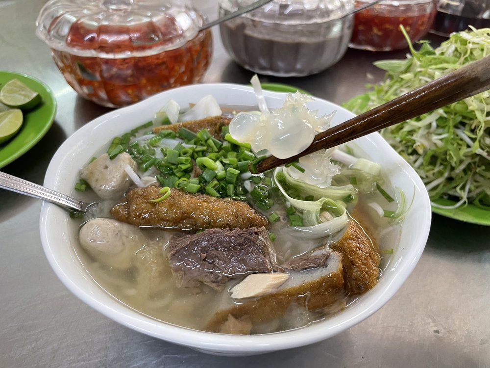 Bún chả cá/cá dầm