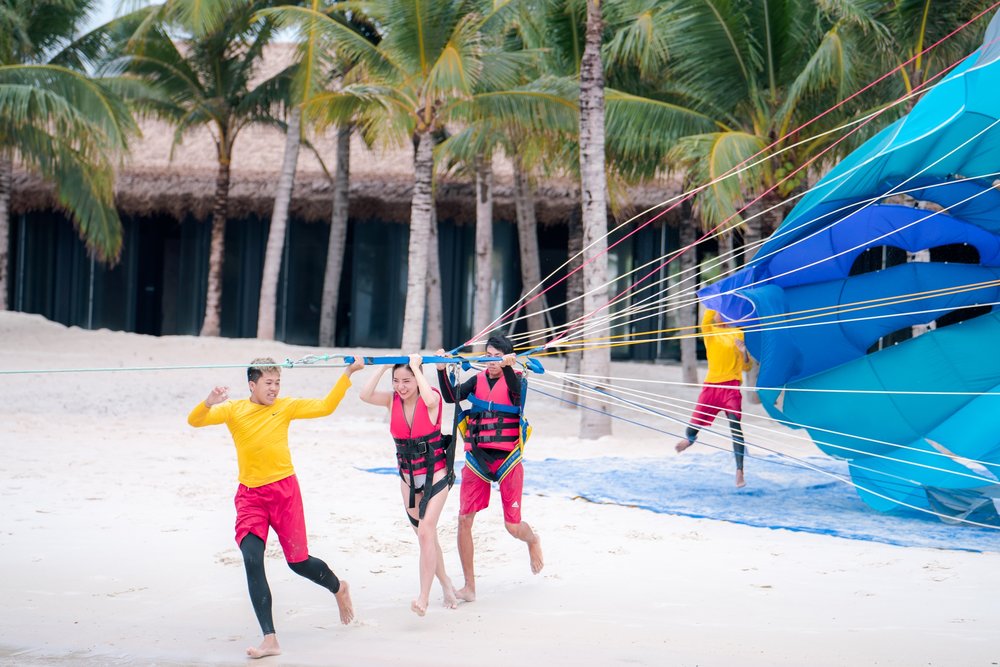 Thử thách với các hoạt động thể thao dưới nước