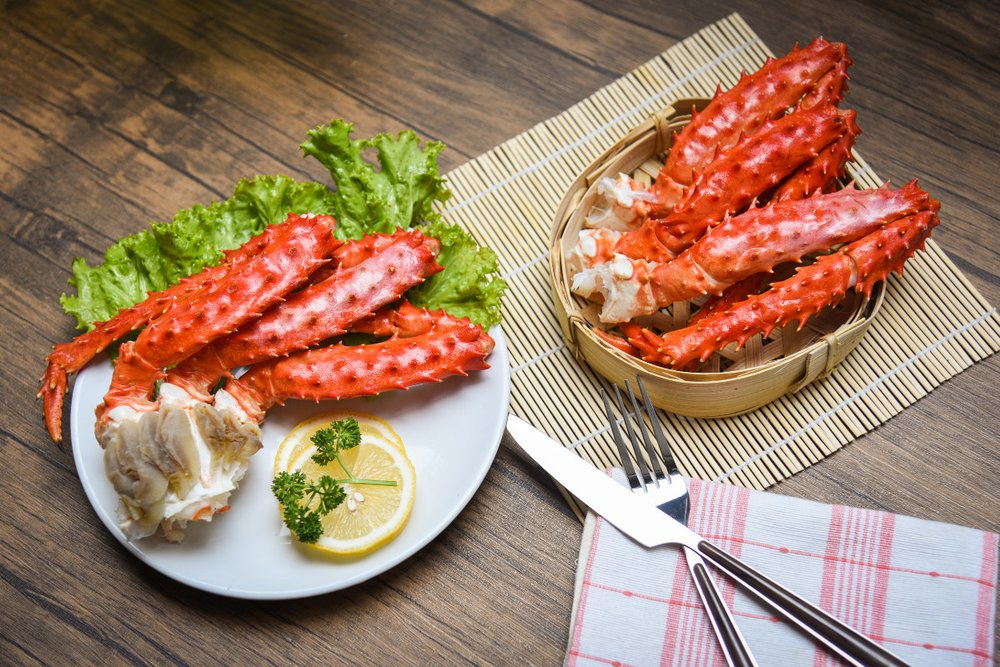 Cua Hoàng Đế Hokkaido Với Vị Biển Cả Khó Cưỡng