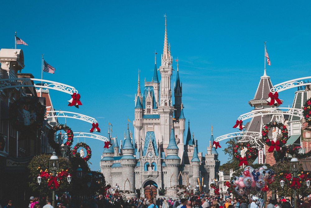 orlando itinerary - Cinderella’s castle at Walt Disney World Resort in Orlando, Florida