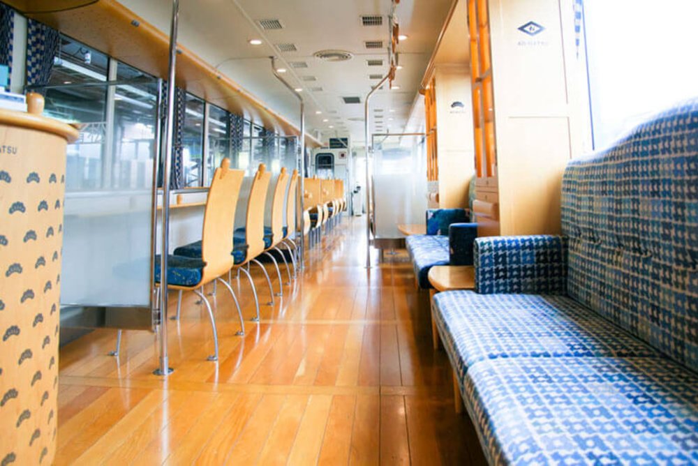 丹後青松號 內部車廂