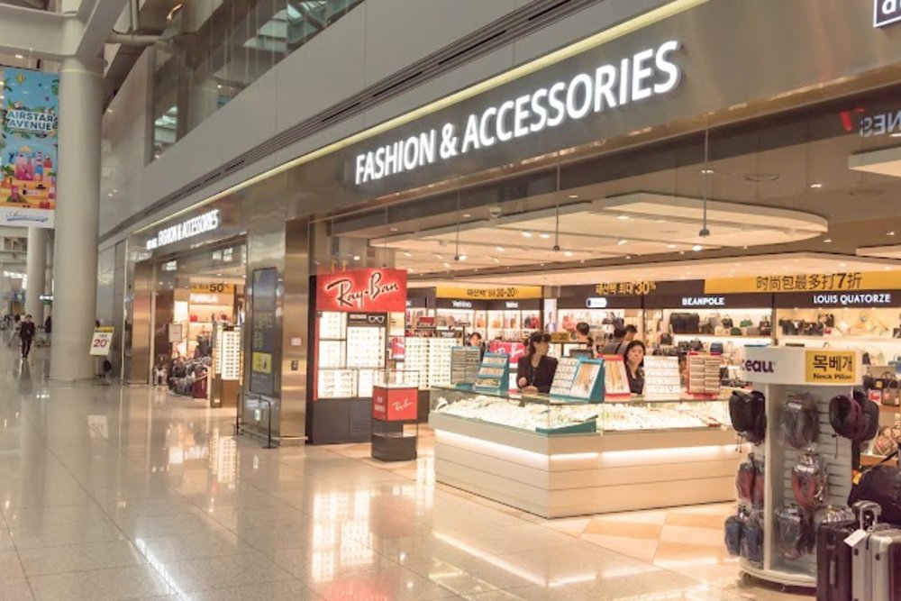 Khu Duty Free Korea Tại Sân Bay Incheon