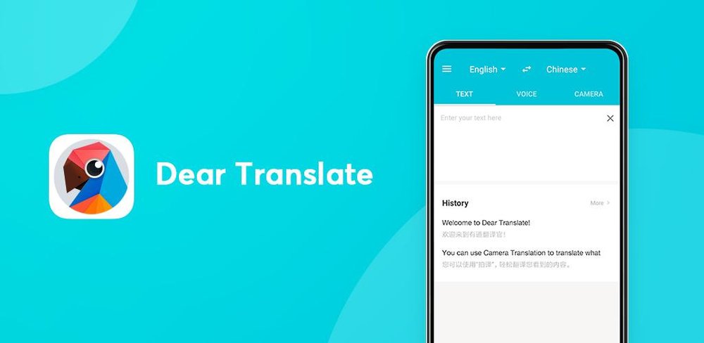 Dear Translate - Ứng Dụng Dịch Tiếng Trung Quốc Nhanh Chóng