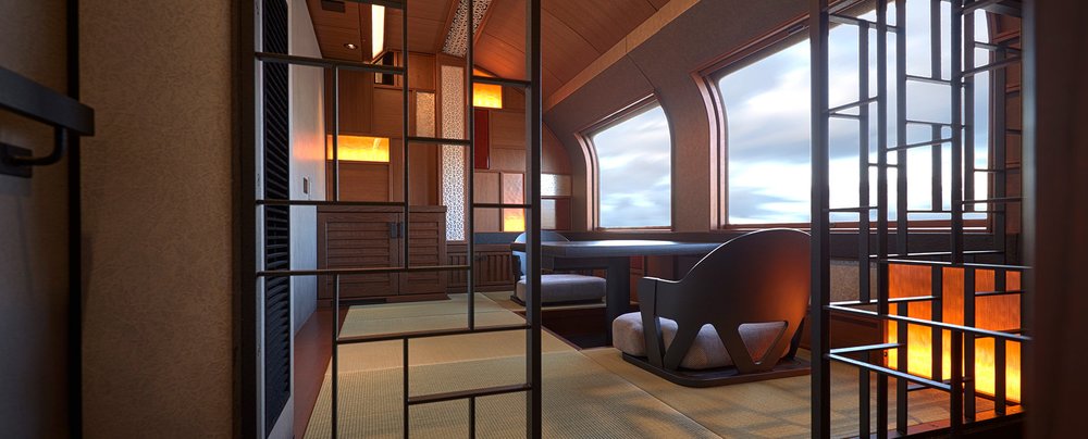 東京觀光列車｜四季島列車 TRAIN SUITE Shiki-Shima