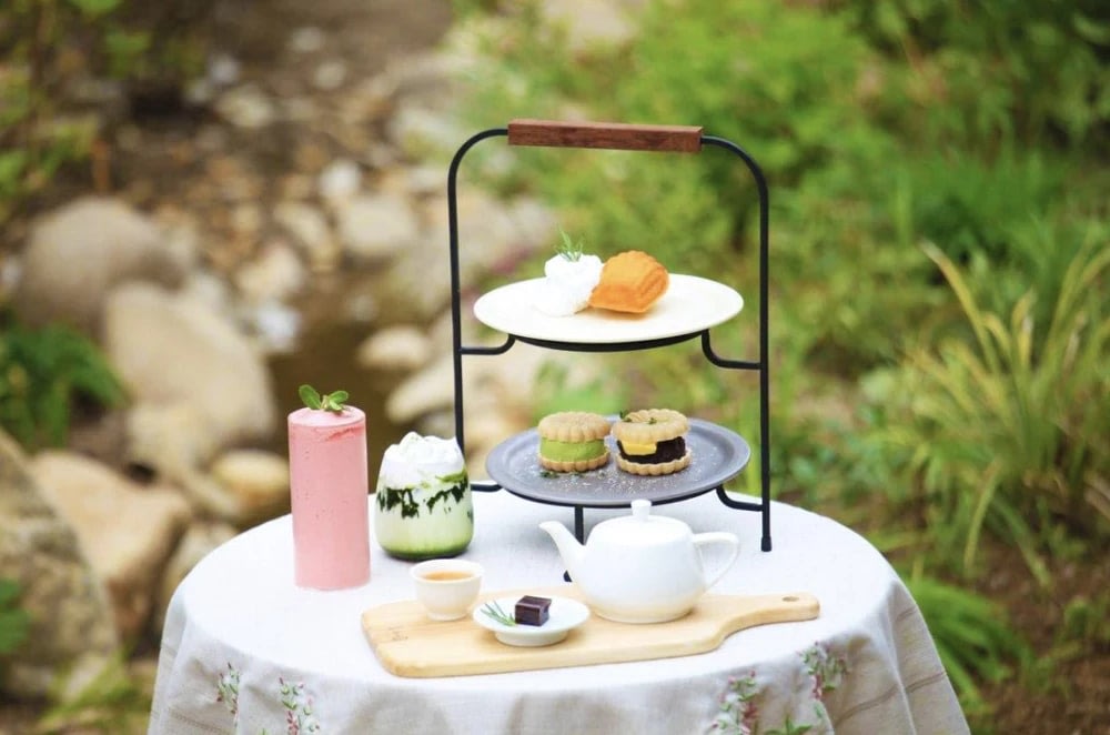 南怡島一日遊美食 茶屋茶談下午茶