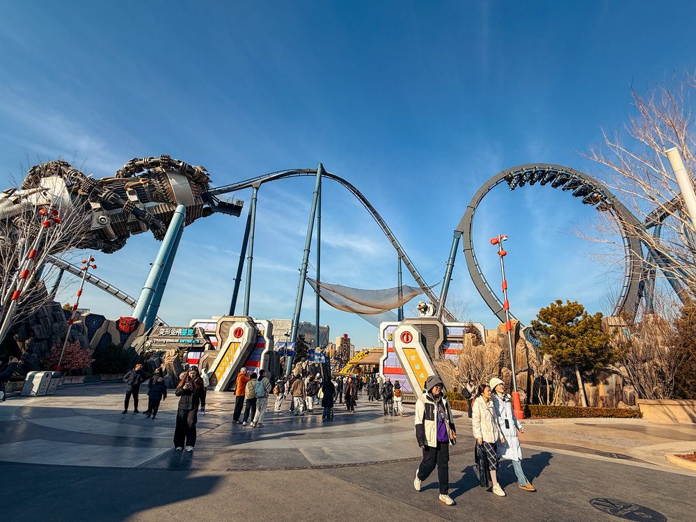 Universal Studios Beijing - Transformers Metrobase Decepticoaster