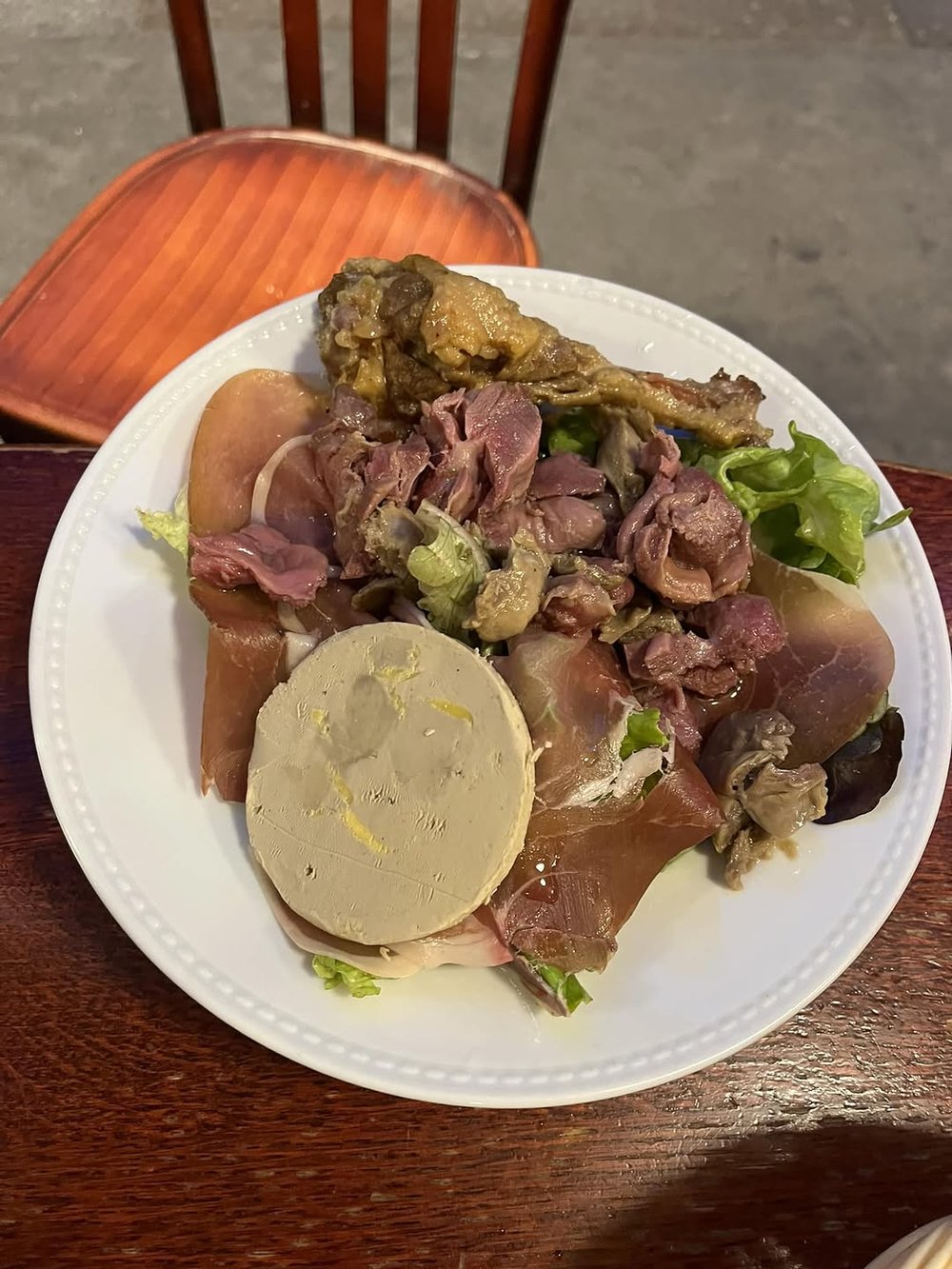 巴黎自由行, 巴黎美食, 油封鴨