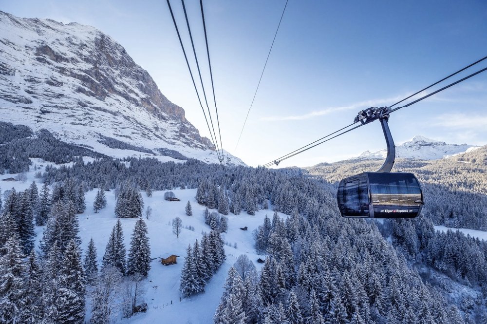 少女峰登山纜車