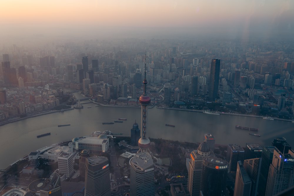 Shanghai Itinerary for First Timers - View of Pearl TV Tower from Shanghai Tower