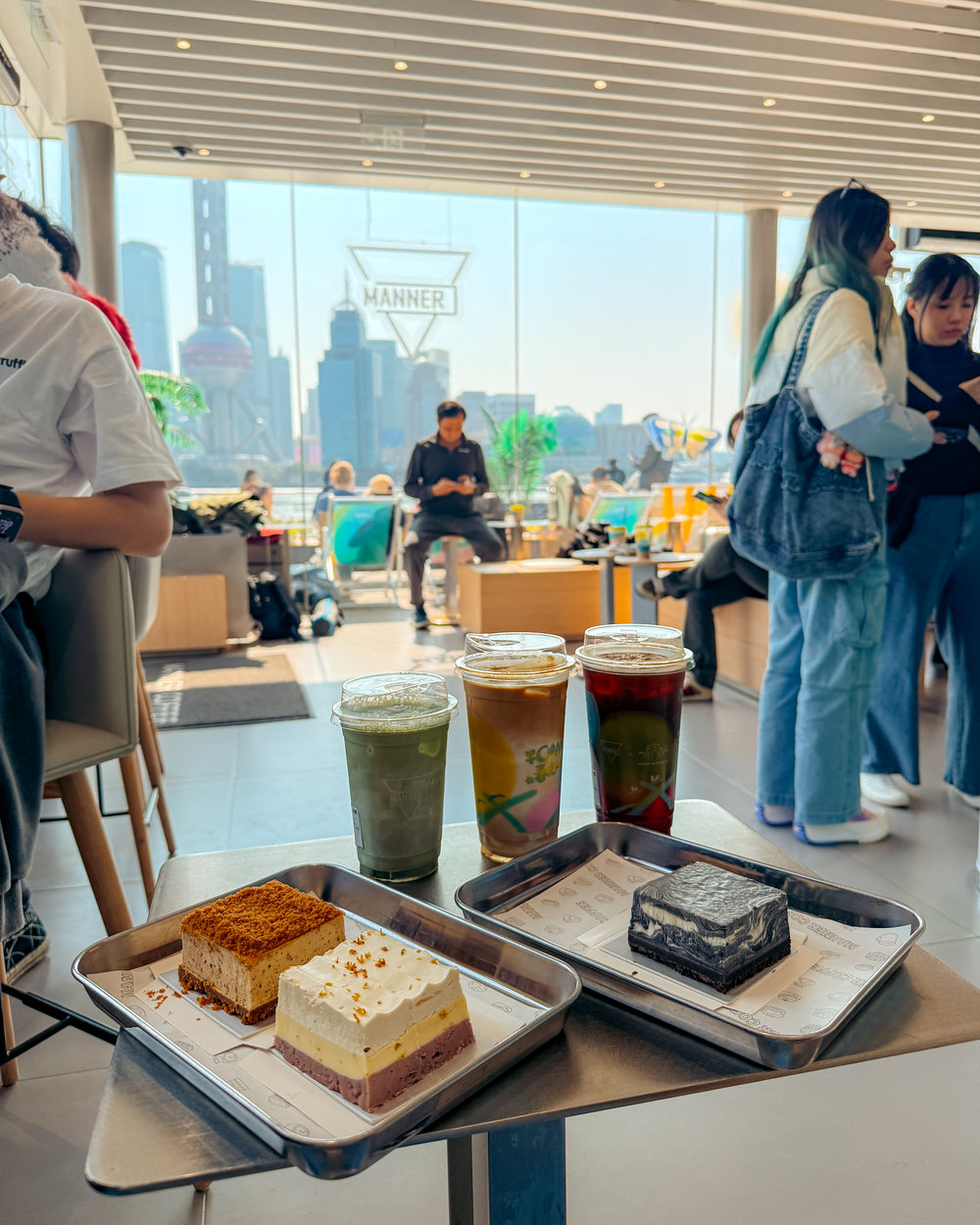 Shanghai Itinerary for First Timers - North Bund Manner Coffee