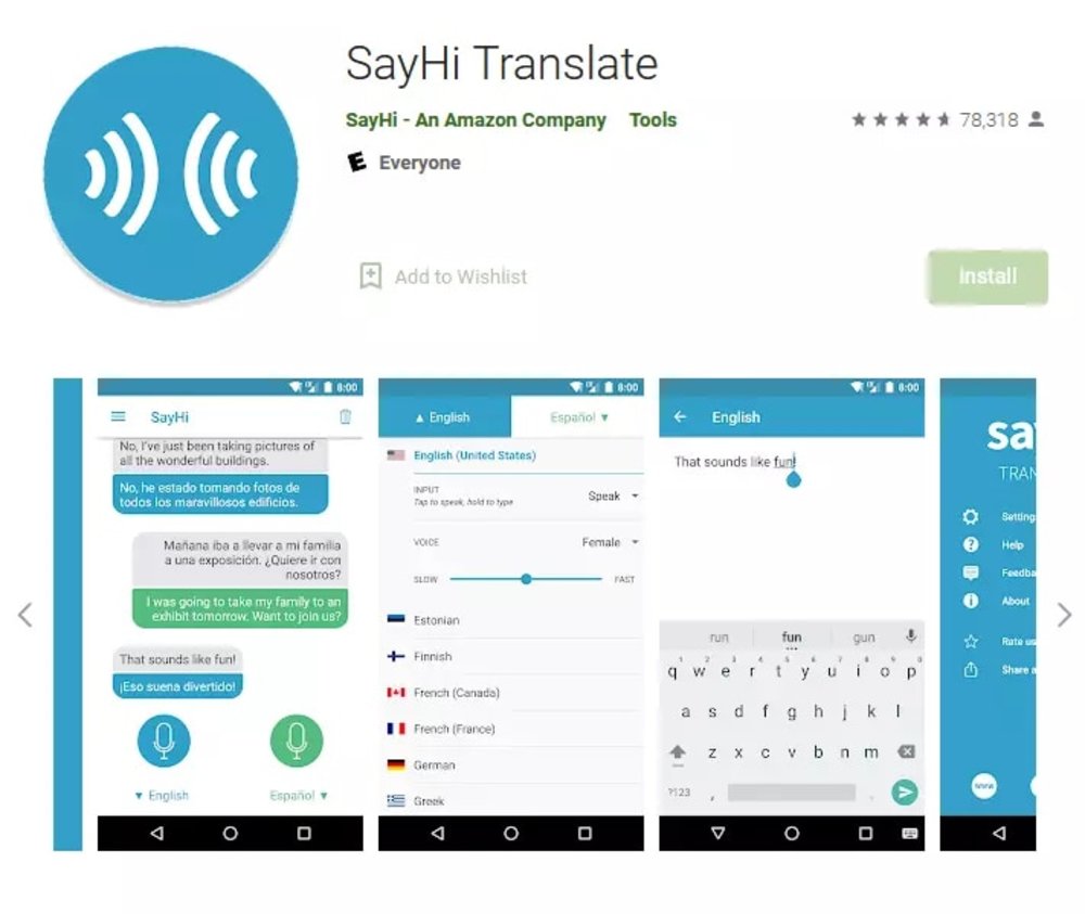  SayHi - Ứng Dụng Dịch Ngôn Ngữ Tiếng Thái Cho Khách Du Lịch