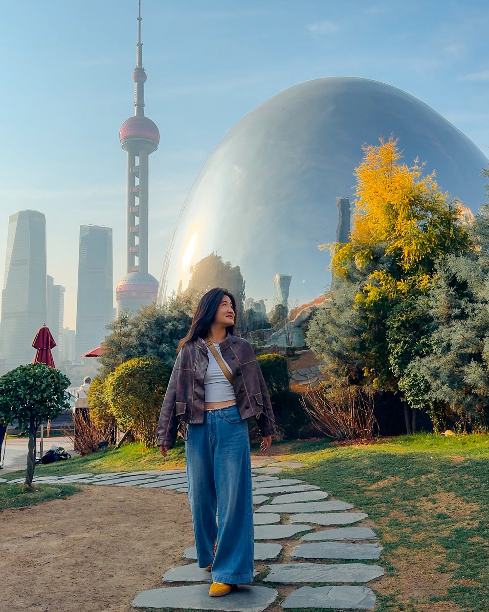 Shanghai Itinerary for First Timers - North Bund Instagram Photo Spot