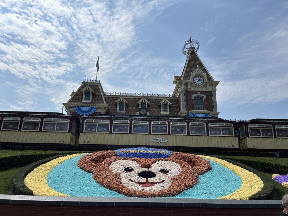 香港ディズニーランド Duffy and Friends Play Daysに今年も参加！　ダッフィー　花壇
