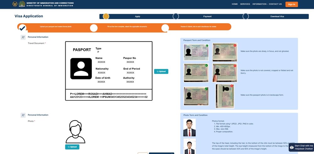 バリ 入国 電子到着ビザ(e-VOA)B1:Tourist