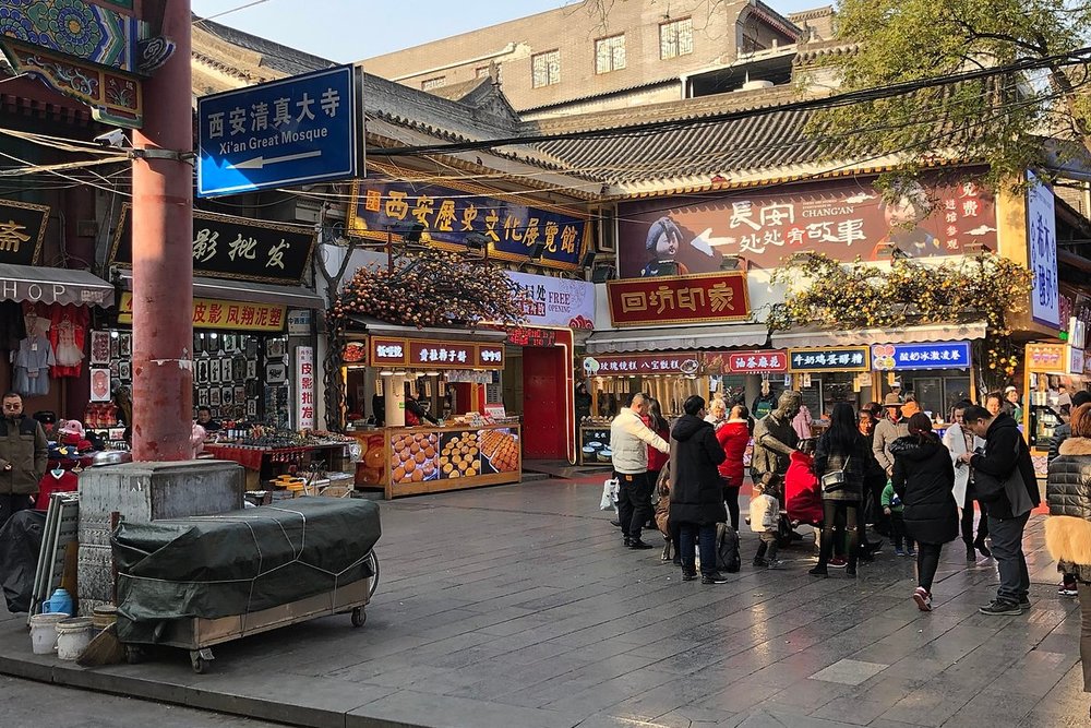 Khu Phố Hồi Giáo - Thiên Đường Ẩm Thực Tây An