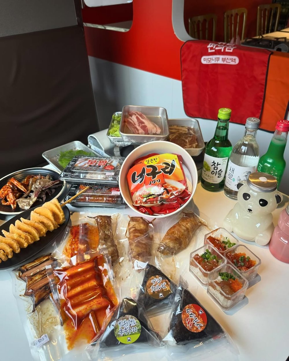 東京 新大久保 まもなく釜山駅