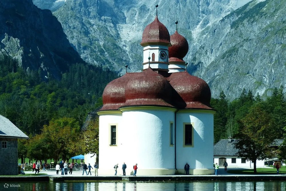 國王湖下湖區(Königssee):聖巴托羅美教堂(St. Bartholomä)