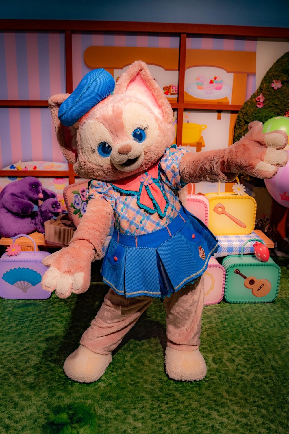 香港ディズニーランド　ダッフィー　ダッフィー&フレンズ　リーナ・ベル