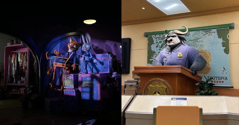 Shanghai disney resort zootopia land