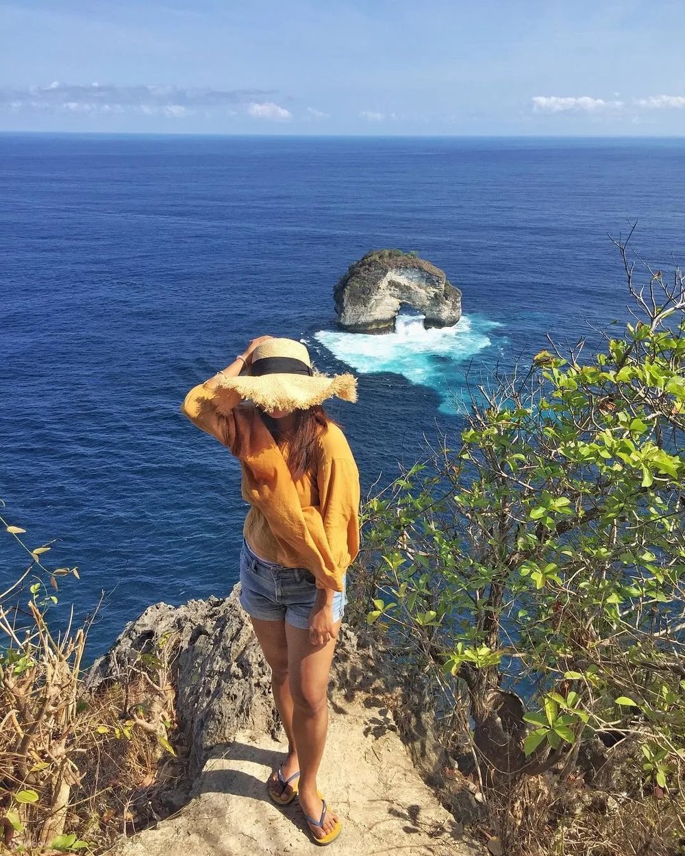 佩尼達島景點推薦|Banah Cliff Point