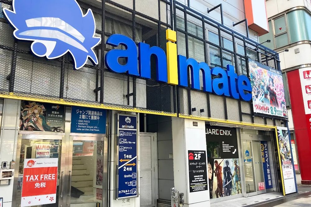 Lạc Vào Thế Giới Anime Tại Animate Akihabara