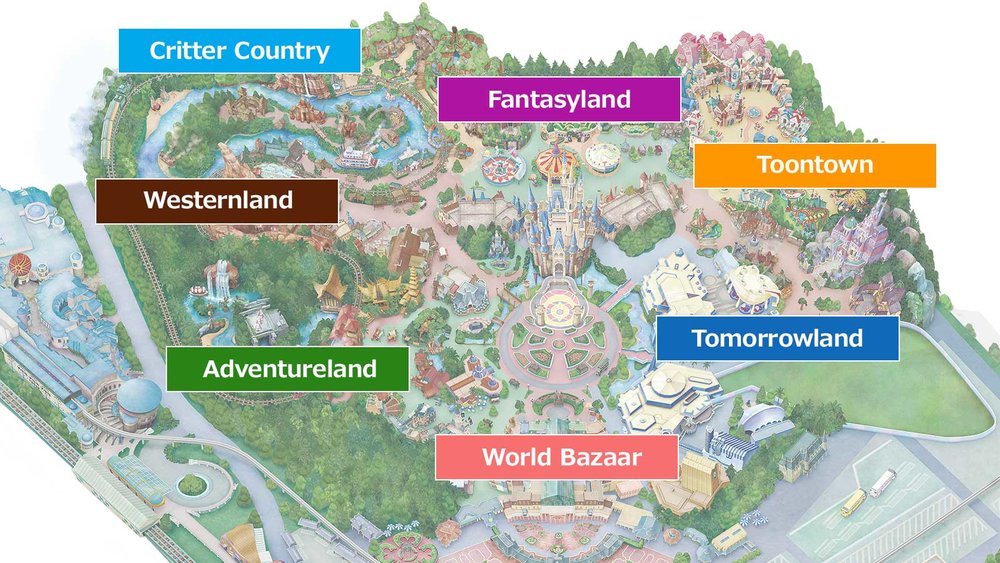 Các Khu Vui Chơi Giải Trí Thú Vị Ở Tokyo Disneyland